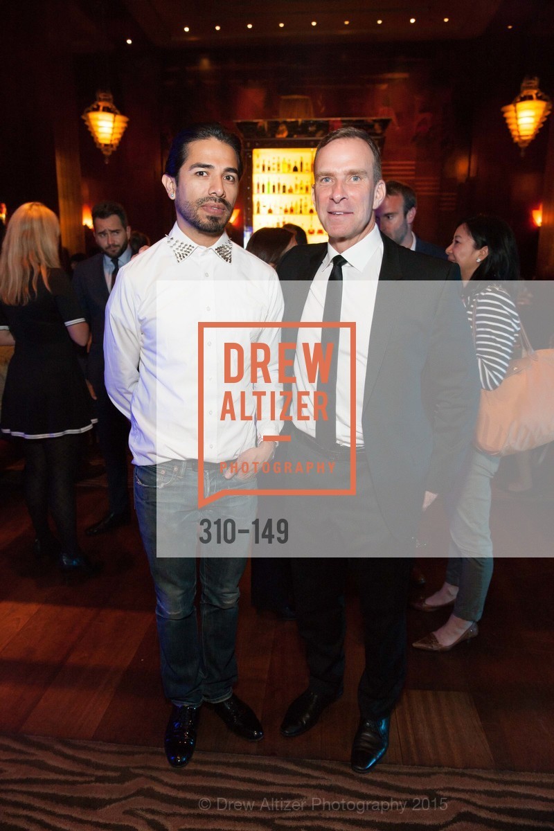 David Diegos, Charles Scott, Gucci & Vogue Dinner, Clift Hotel, Redwood Room and Velvet. 495 Geary St, June 3rd, 2015, Photo #310-149 David Diegos, Charles Scott, Photo #310-149