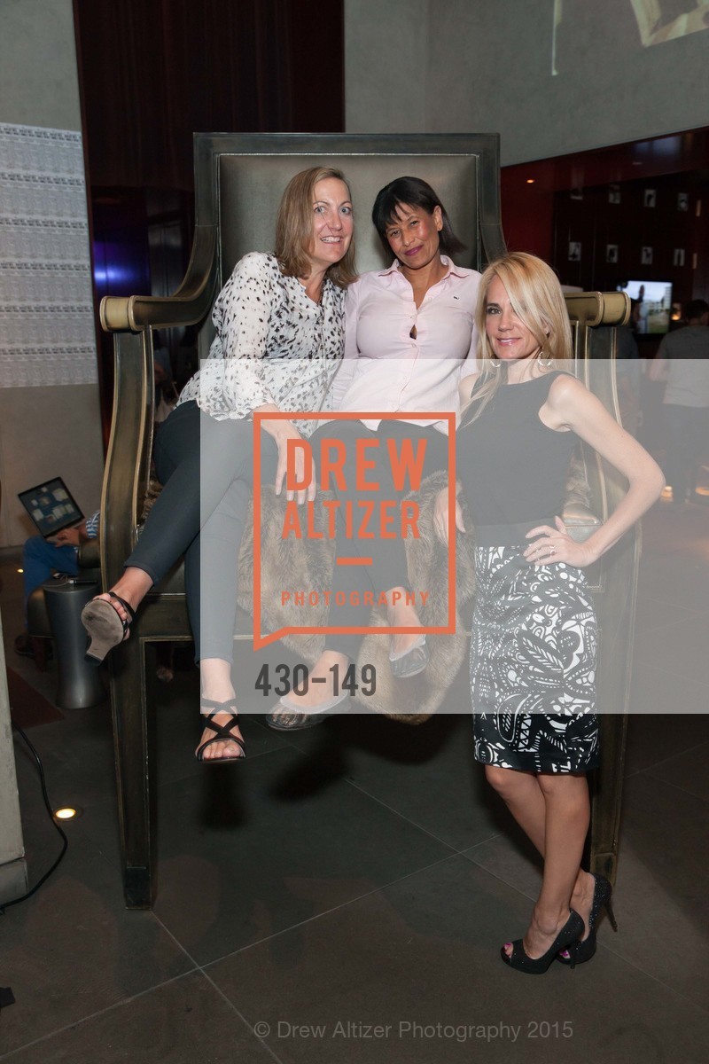 Susan Warner, Tashi Barnett, Raven McDowell, Gucci & Vogue Dinner, Clift Hotel, Redwood Room and Velvet. 495 Geary St, June 3rd, 2015, Photo #430-149 Susan Warner, Tashi Barnett, Raven McDowell, Photo #430-149