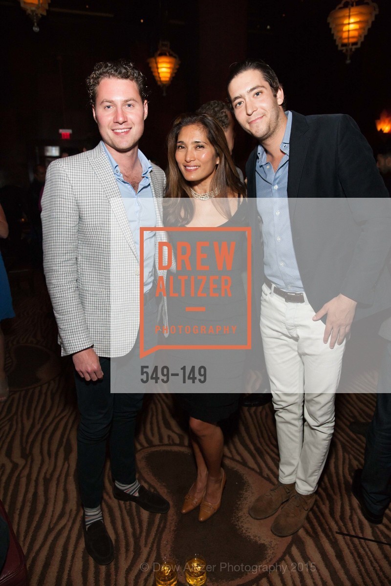 Alex Stix-Brunell, Maria Hilario Fender, Miles Garrigues, CLIFT San Francisco Celebrates 100 Years, Clift Hotel, Redwood Room and Velvet. 495 Geary St, June 3rd, 2015,Drew Altizer, Drew Altizer Photography, full-service event agency, private events, San Francisco photographer, photographer California