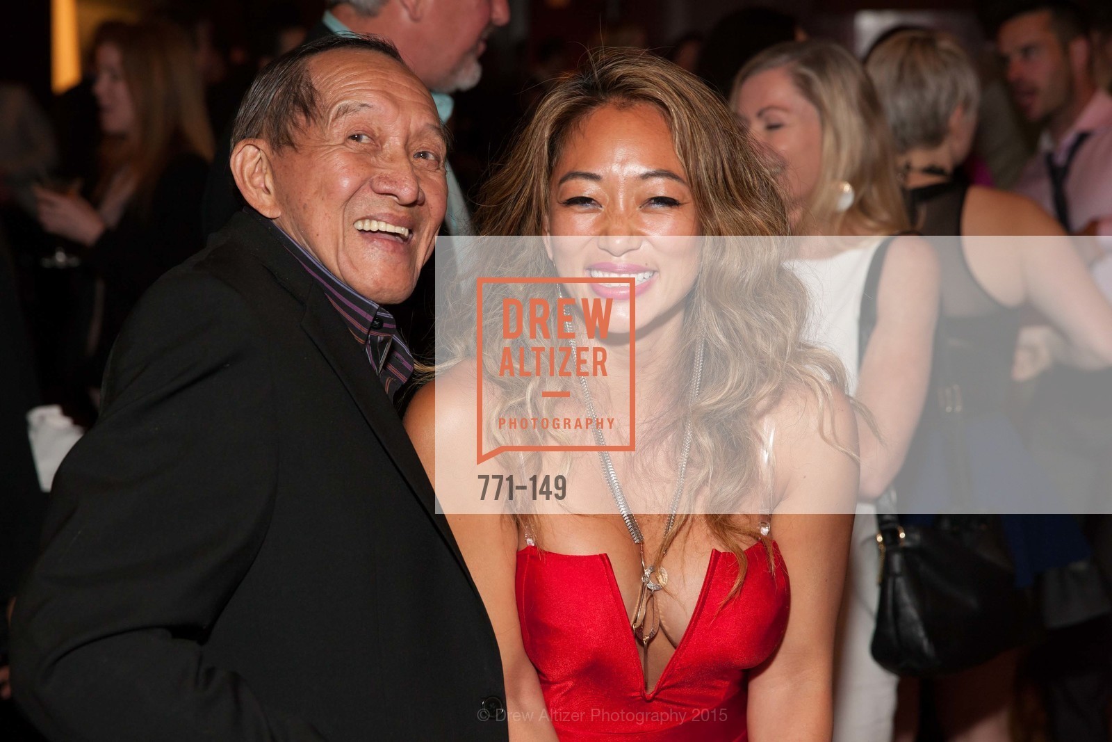 Henry Yin, Samantha Liu, Gucci & Vogue Dinner, Clift Hotel, Redwood Room and Velvet. 495 Geary St, June 3rd, 2015, Photo #771-149 Henry Yin, Samantha Liu, Photo #771-149