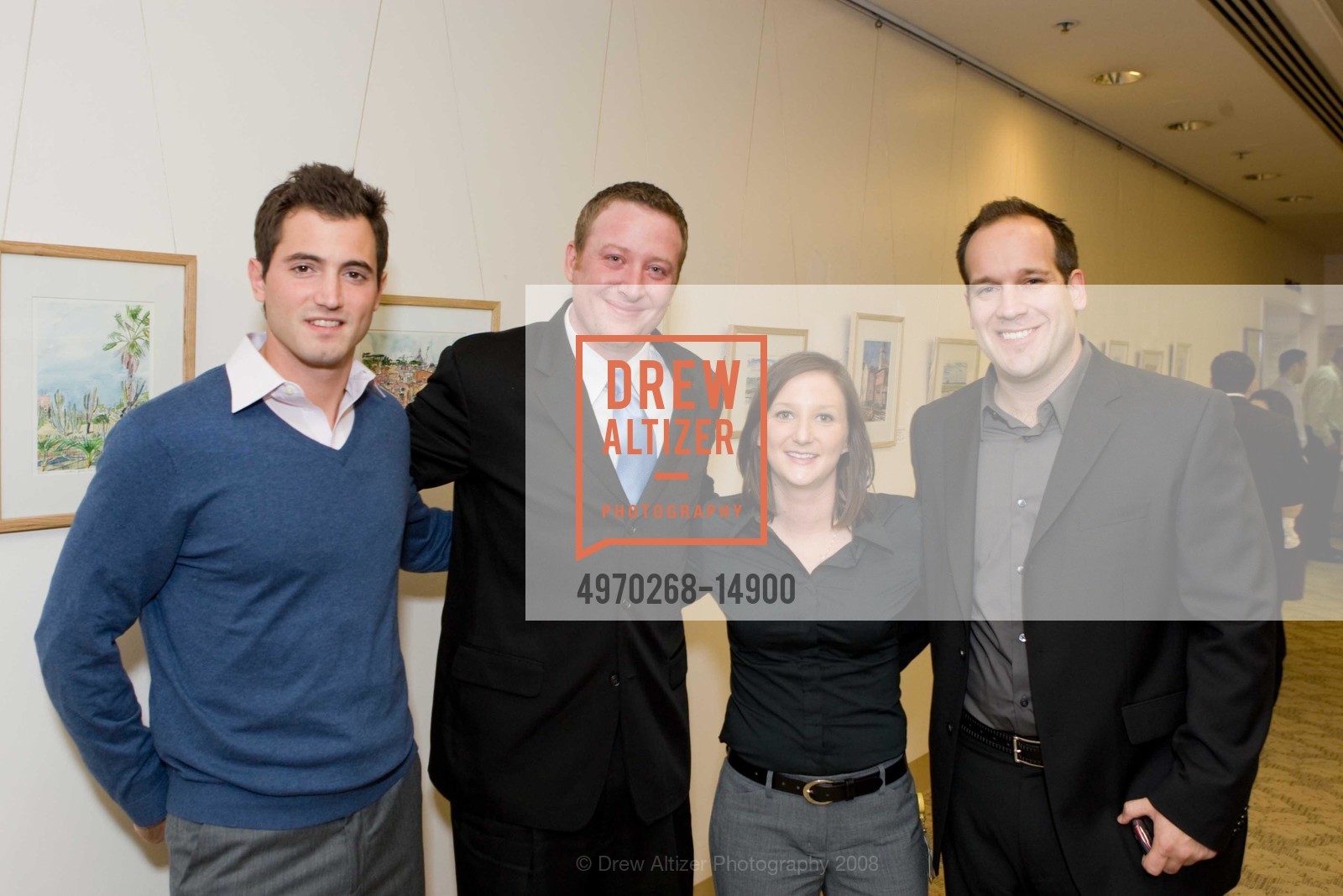 Ryan Trybus, Jeff Plank, Jillian Studer, John Kurnik, ST. FRANCIS FOUNDATION'S Cocktail Reception launches The Associates, US, November 14th, 2008, Photo #4970268-14900 Ryan Trybus, Jeff Plank, Jillian Studer, John Kurnik, Photo #4970268-14900