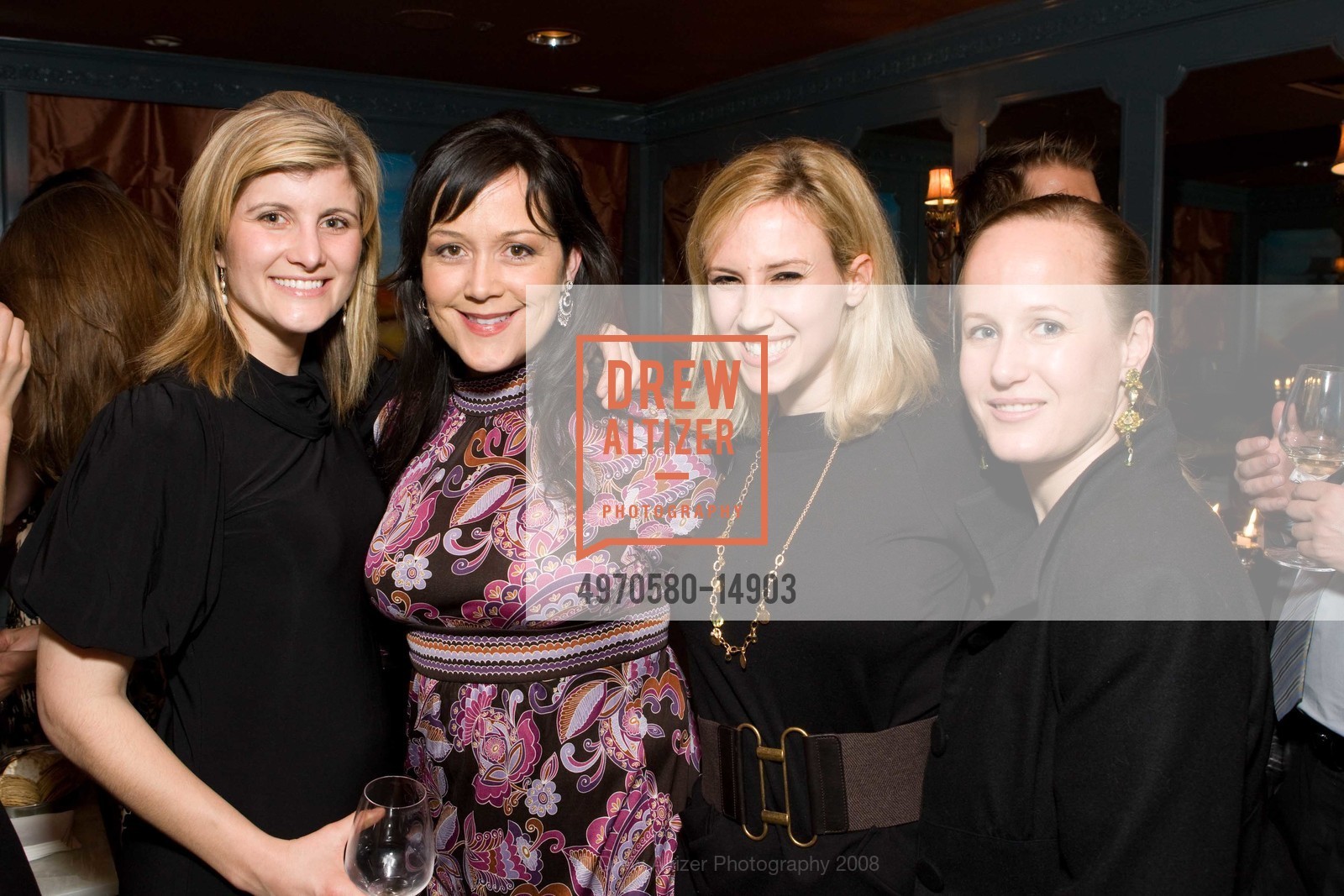 Bridget Cannata, Megan Kimball, Frances Stark, Antonia Clark, Cocktails at Le Club, US, March 1st, 2008, Photo #4970580-14903 Bridget Cannata, Megan Kimball, Frances Stark, Antonia Clark, Photo #4970580-14903