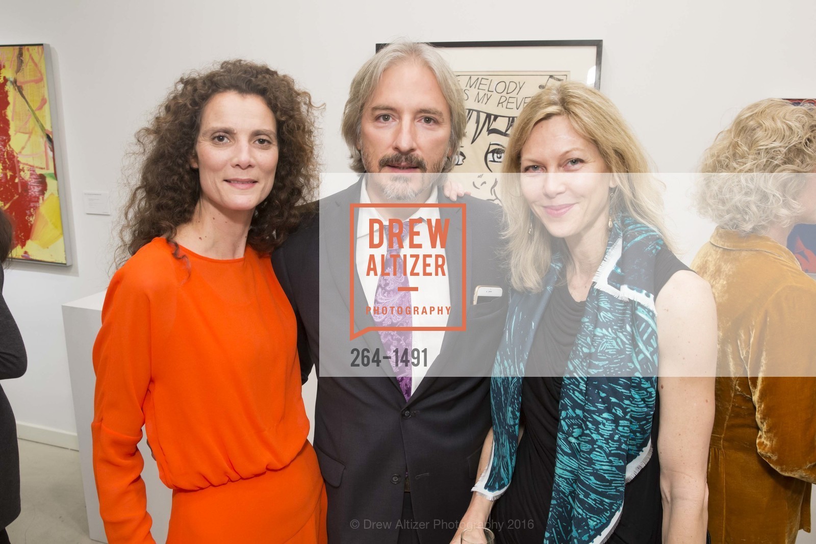 Amelie Maeght, Matt Gonzalez, Tamsin Smith, Christies Post-War Contemporary/ Impressionist & Modern Fall Tour, Jules Maeght Gallery, October 13th, 2016, Photo #264-1491 Amelie Maeght, Matt Gonzalez, Tamsin Smith, Photo #264-1491