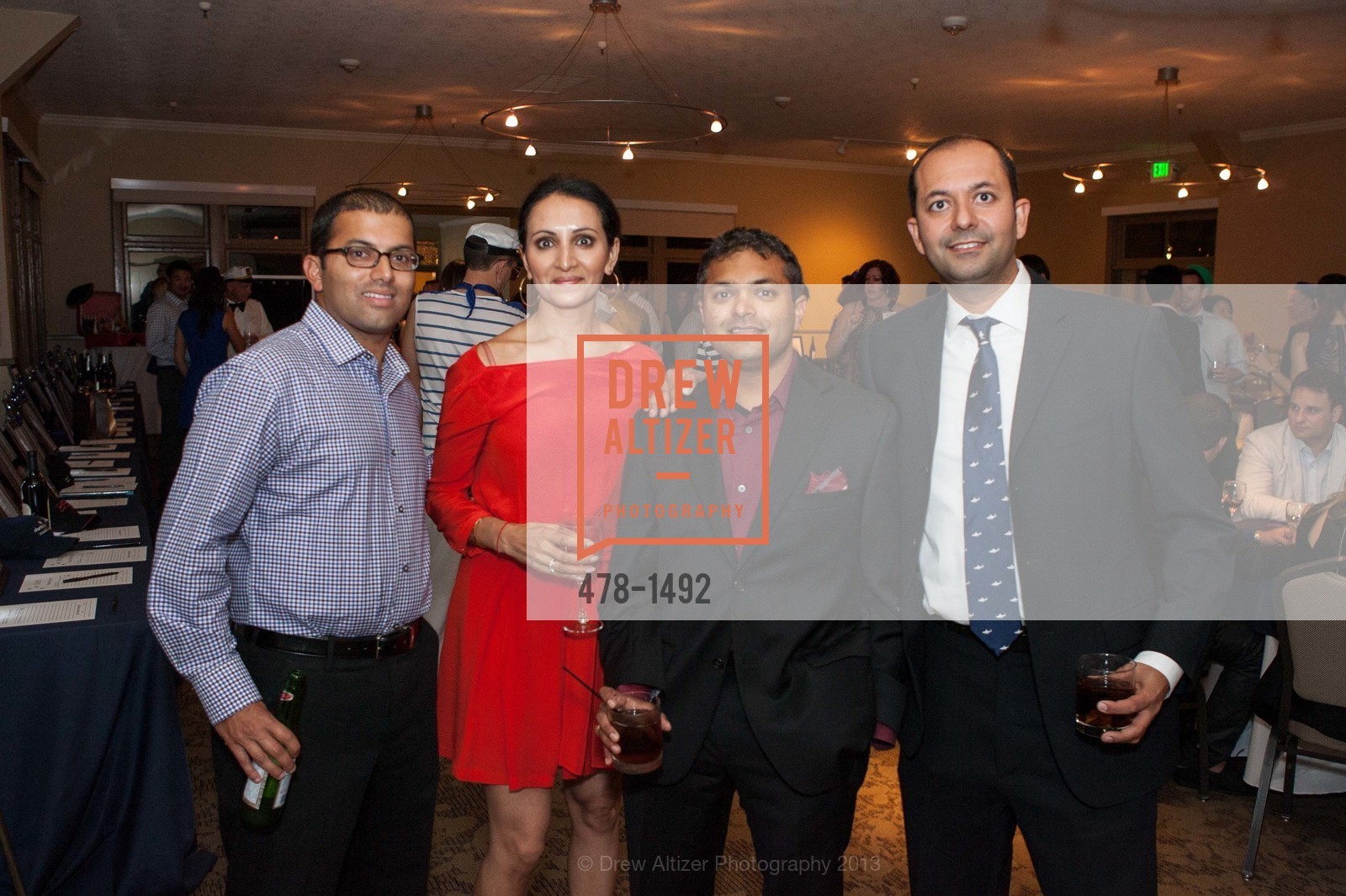 Karthik Kongovi, Chetna Patel, Mukul Kundu, Khoomei Kapoor, The 5th Annual White Caps & Night Caps, Fort Mason. San Francisco, California, September 21st, 2013, Photo #478-1492 Karthik Kongovi, Chetna Patel, Mukul Kundu, Khoomei Kapoor, Photo #478-1492