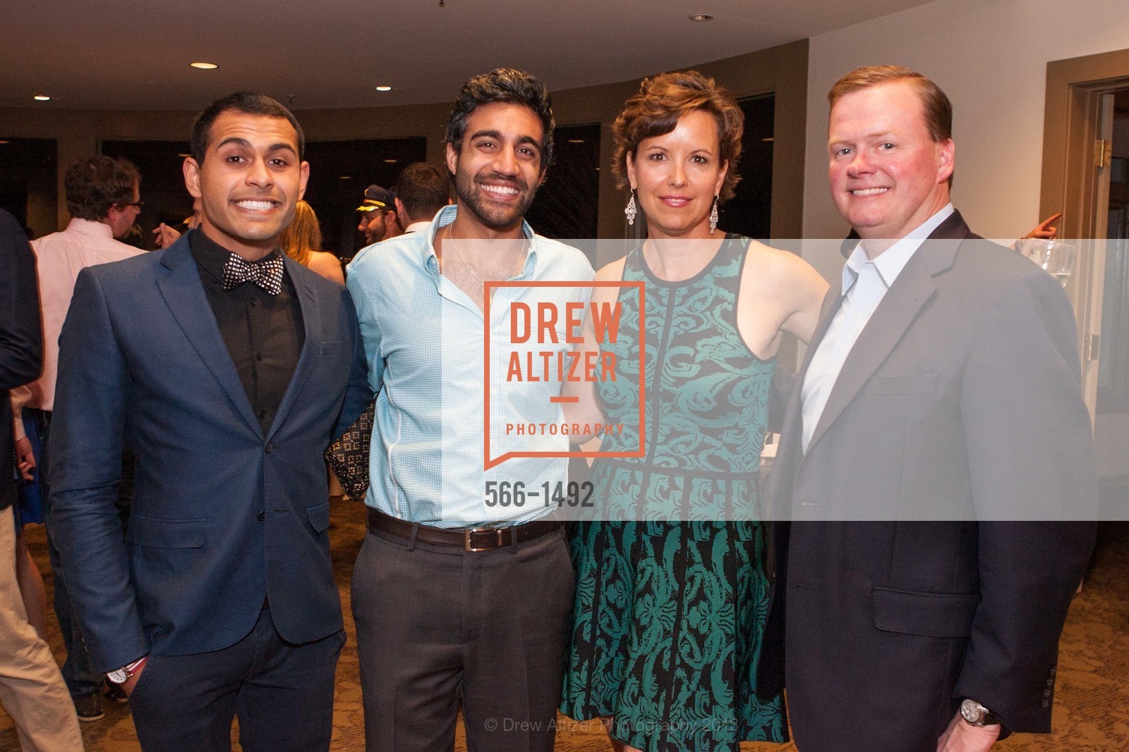 Kumar Vishwas, Praveer Melwani, Kate Smith, Ted Smith, Photo #566-1492