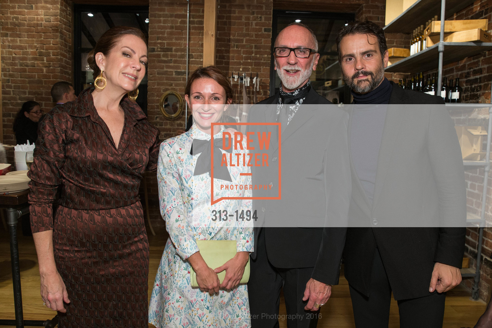 Kathleen Kennedy, Veronica Pellegrino, James Avila, Paolo Troilo, Helpers Fifty Years at Ghirardelli Square, Helpers Bazaar, Ghiradelli Square. 2525 Van Ness St, October 15th, 2016, Photo #313-1494 Kathleen Kennedy, Veronica Pellegrino, James Avila, Paolo Troilo, Photo #313-1494