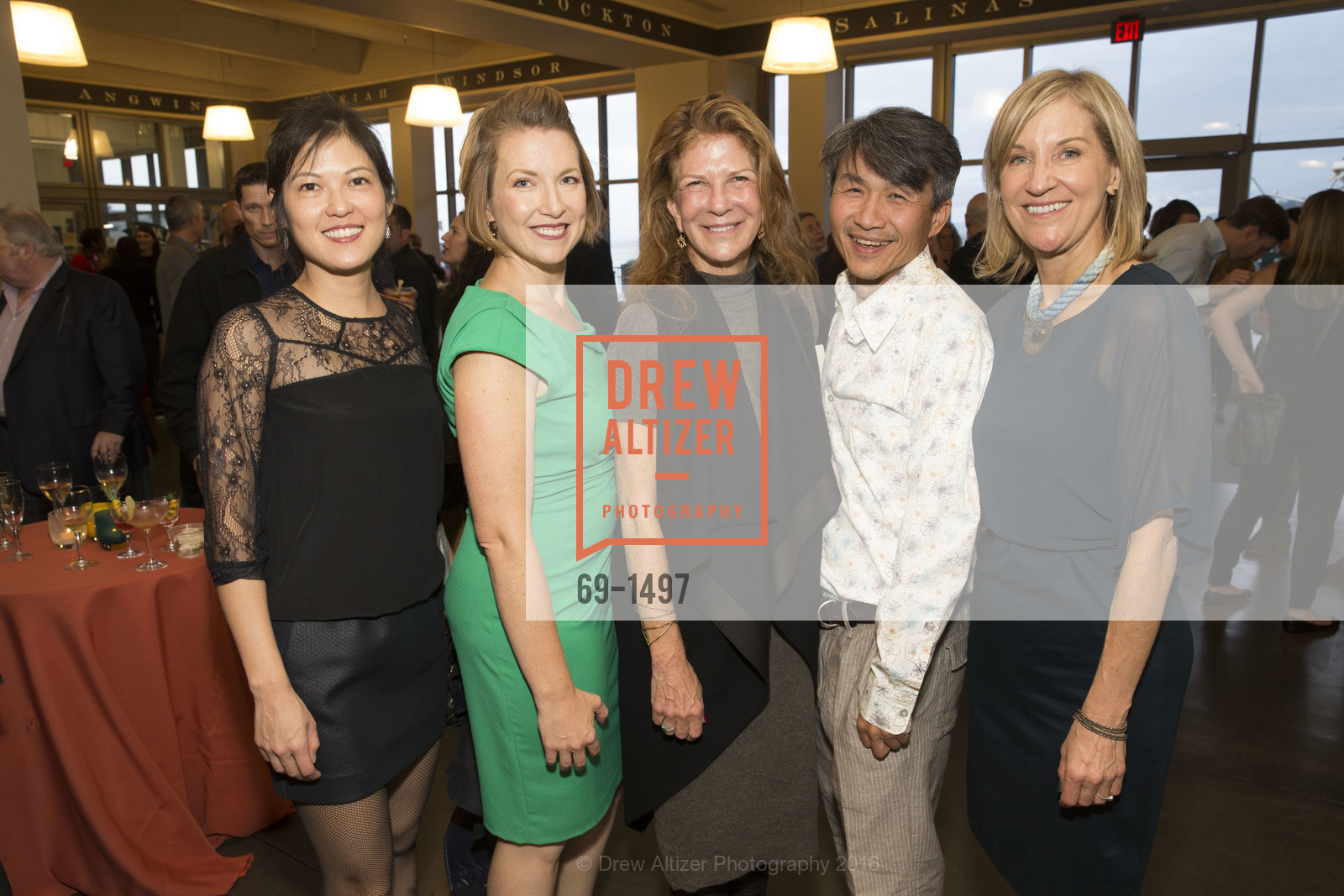 Jenny Eu, Sonya Dreizler Schinske, Cathy Curtis, CUESA's Sunday Supper: A Farm to City Feast, SF Ferry Building. 2525 Van Ness St, October 16th, 2016, Photo #69-1497 Jenny Eu, Sonya Dreizler Schinske, Cathy Curtis, Photo #69-1497
