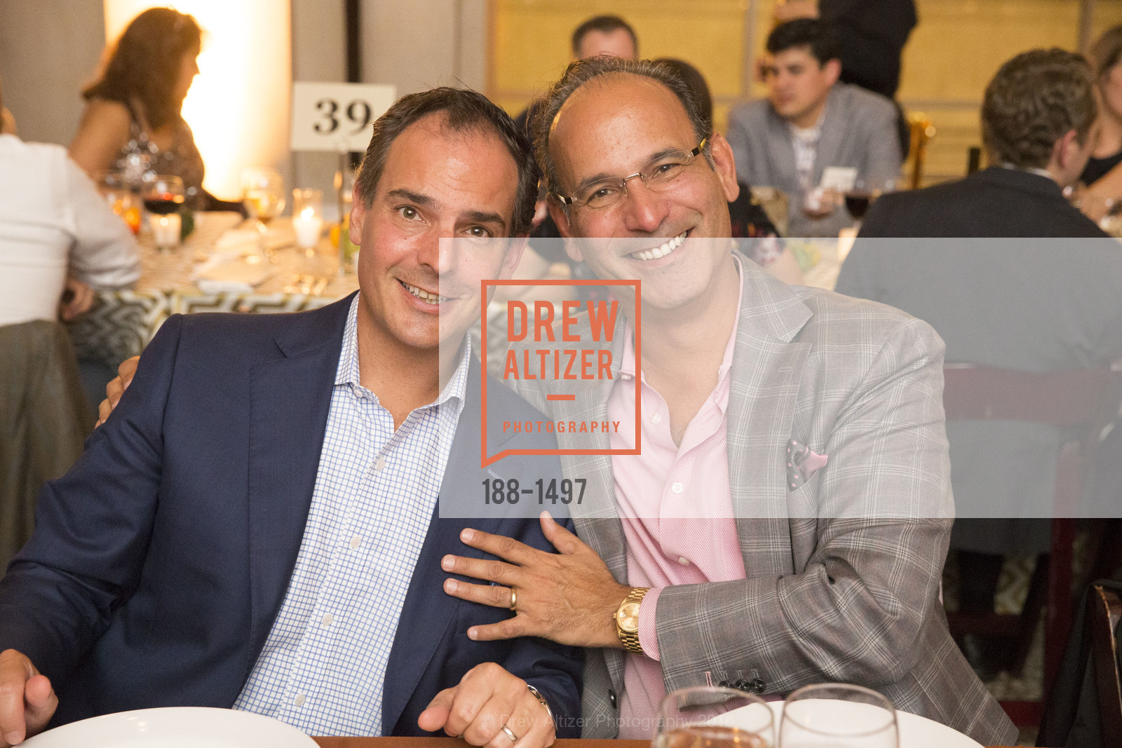 Scott Roderick, Eric Mendell, CUESA's Sunday Supper: A Farm to City Feast, SF Ferry Building. 2525 Van Ness St, October 16th, 2016, Photo #188-1497 Scott Roderick, Eric Mendell, Photo #188-1497