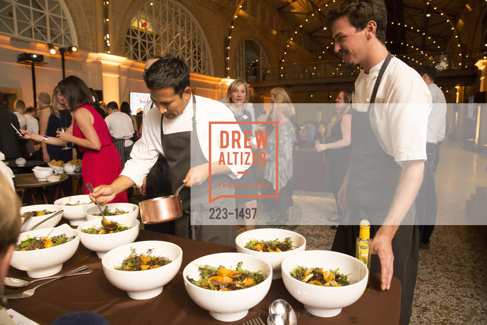 Chef Raj Dixit, CUESA's Sunday Supper: A Farm to City Feast, SF Ferry Building. 2525 Van Ness St, October 16th, 2016, Photo #223-1497 Chef Raj Dixit, Photo #223-1497