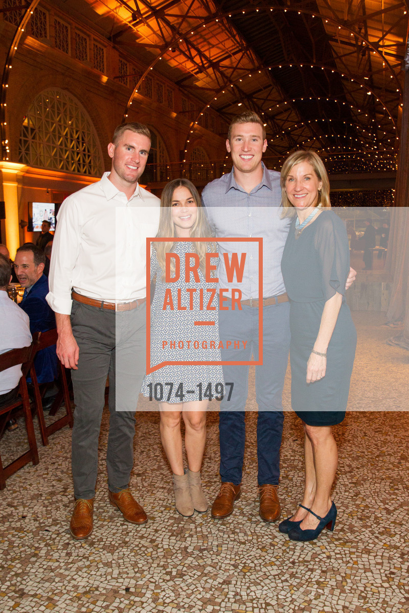 Ross Bostock, Stesha Fulk, Chris Bostock, Cathy Curtis, CUESA's Sunday Supper: A Farm to City Feast, SF Ferry Building. 2525 Van Ness St, October 16th, 2016, Photo #1074-1497 Ross Bostock, Stesha Fulk, Chris Bostock, Cathy Curtis, Photo #1074-1497