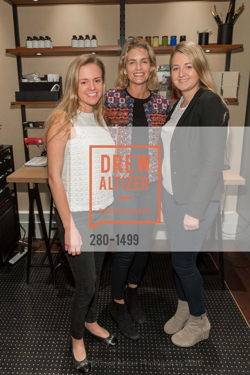 Morgan Russ, Vandy Boudreau, Louisa Devereux Boudreau, COACH Fall Celebration, Coach Boutique. 190 Post St, October 14th, 2016, Photo #280-1499 Morgan Russ, Vandy Boudreau, Louisa Devereux Boudreau, Photo #280-1499