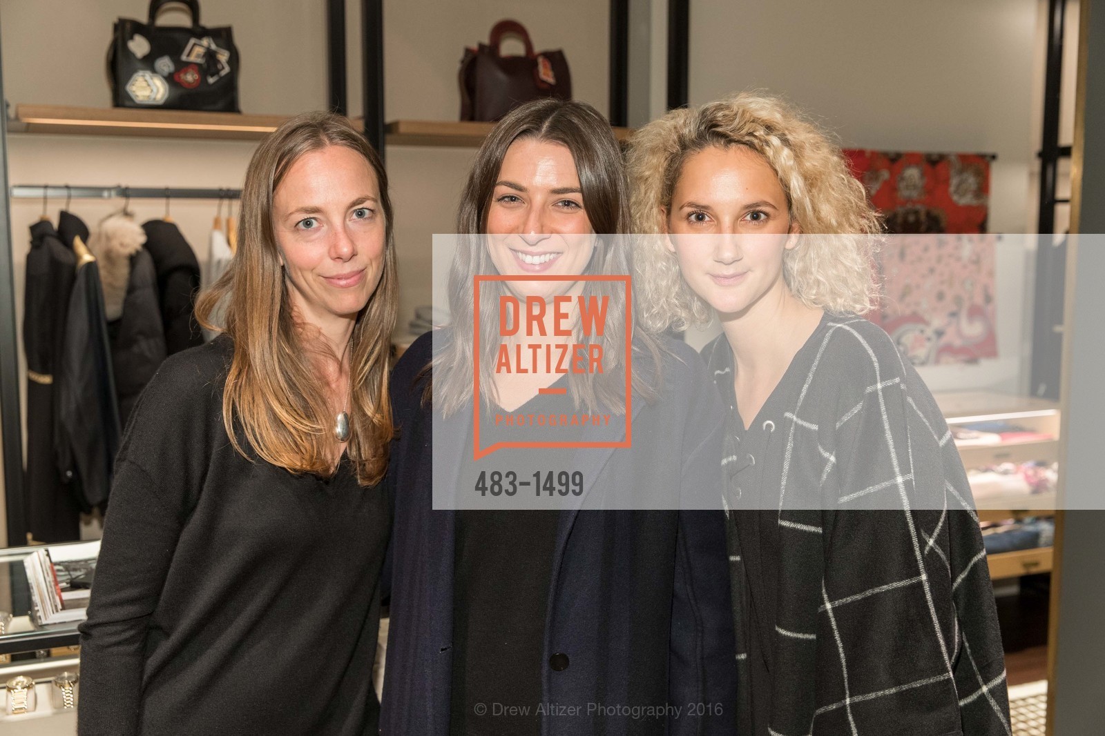 Audrey Evanoff, Amelia Moye, Lili Henry, COACH Fall Celebration, Coach Boutique. 190 Post St, October 14th, 2016, Photo #483-1499 Audrey Evanoff, Amelia Moye, Lili Henry, Photo #483-1499