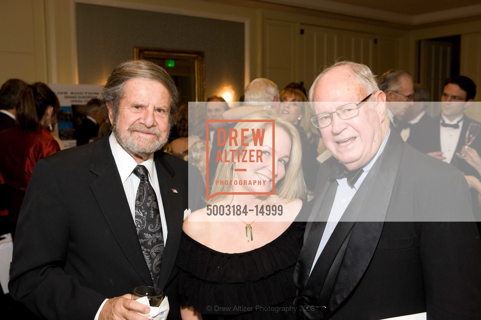 Tad Taube, Leslie Johnson Evers, Reid Dennis, San Francisco Opera's WINTER BALL, US, February 29th, 2008, Photo #5003184-14999 Tad Taube, Leslie Johnson Evers, Reid Dennis, Photo #5003184-14999