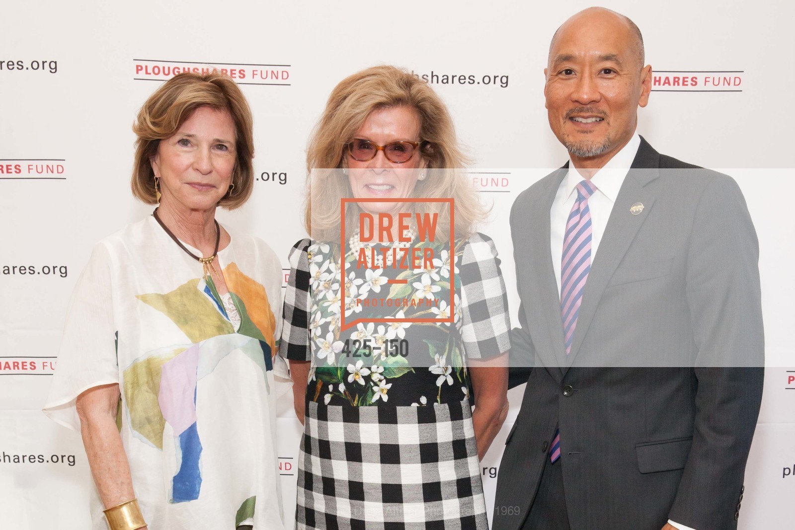 Mary Lloyd Estrin, Lucinda Watson, Philip Yun, Ploughshares Fund Presenting CHAIN REACTION 2015, The Open Square at Futures Without Violence. 100 Montgomery Street, June 7th, 2015,Drew Altizer, Drew Altizer Photography, full-service agency, private events, San Francisco photographer, photographer california