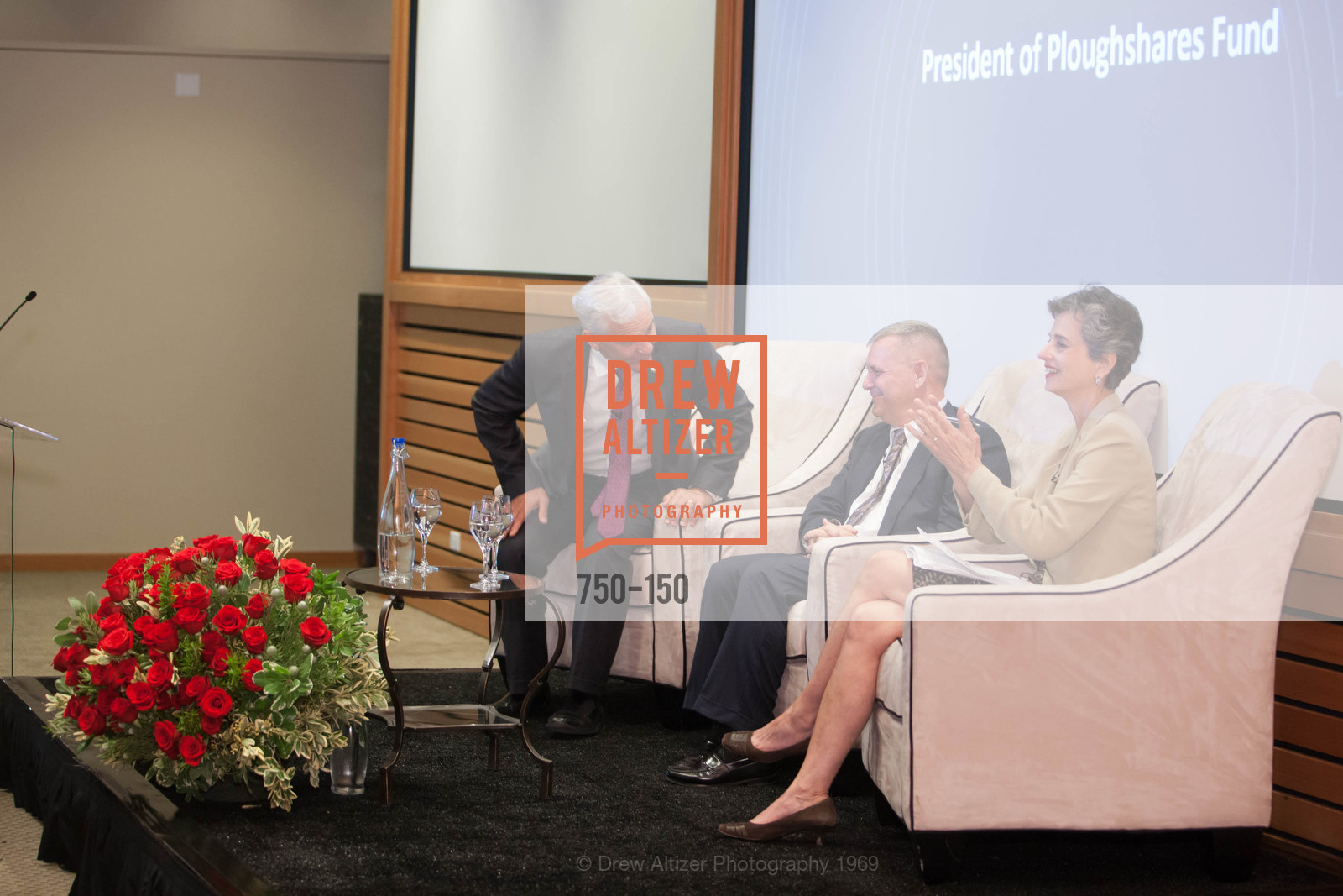 Joe Cirincione, General James Cartwright, Barbara Slavin, Ploughshares Fund Presenting CHAIN REACTION 2015, The Open Square at Futures Without Violence. 100 Montgomery Street, June 7th, 2015,Drew Altizer, Drew Altizer Photography, full-service event agency, private events, San Francisco photographer, photographer California
