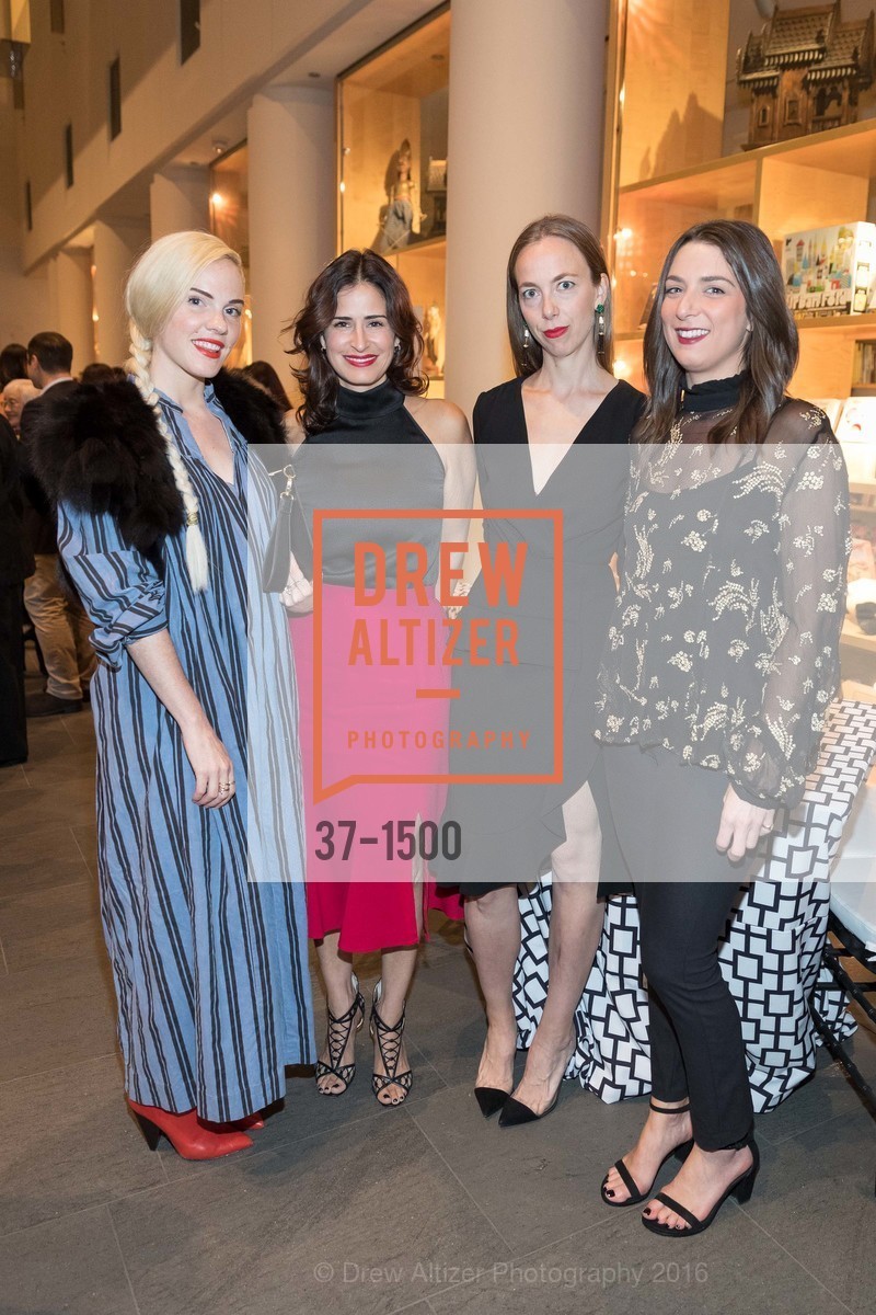 Kara Michelle, Amy Mcknight, Audrey Evanoff, Amilya Moye, Asian Art Museum and Saks Fifth Avenue Celebrate Altuzarra, Asian Art Museum. 200 Larkin Street, San Francisco, CA 94102, October 17th, 2016, Photo #37-1500 Kara Michelle, Amy Mcknight, Audrey Evanoff, Amilya Moye, Photo #37-1500