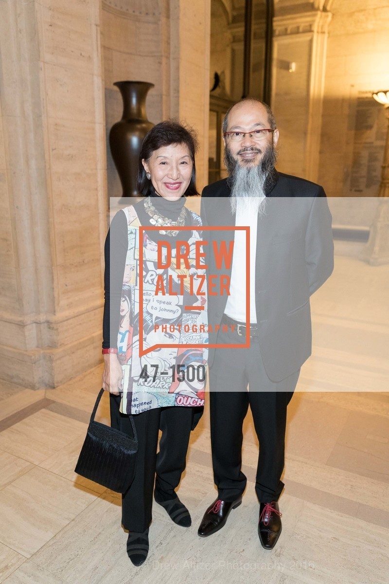 Sally Leung, Wallace Chan, Asian Art Museum and Saks Fifth Avenue Celebrate Altuzarra, Asian Art Museum. 200 Larkin Street, San Francisco, CA 94102, October 17th, 2016, Photo #47-1500 Sally Leung, Wallace Chan, Photo #47-1500