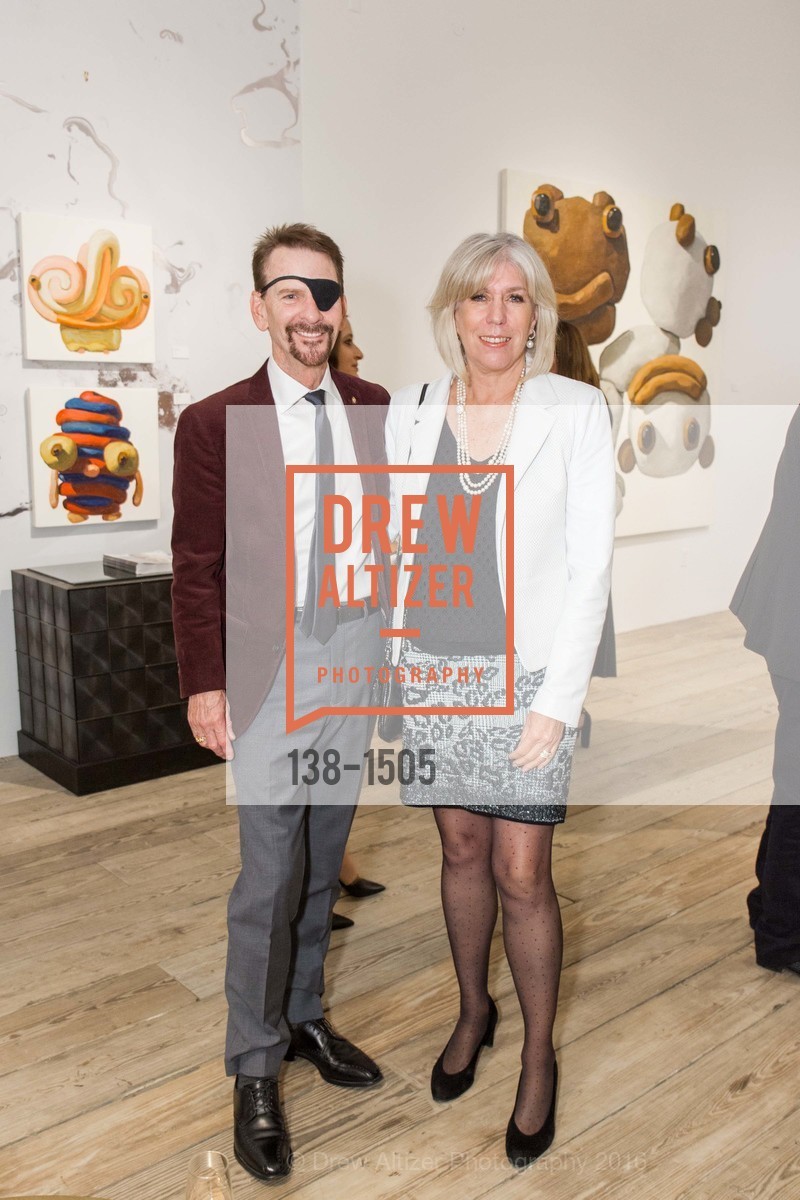 Todd Taylor, Suzanne Hauer, Coup D'Etat Presents the Art of Harry Siter and Peter Opheim, Coup D'Etat Showroom. 111 Rhode Island St, October 19th, 2016, Photo #138-1505 Todd Taylor, Suzanne Hauer, Photo #138-1505