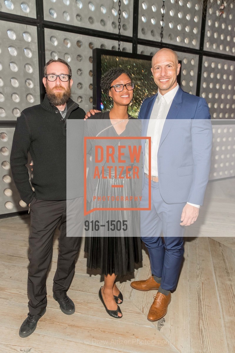 Alexander Jackson, Starla McCreary, Jay Geise, Coup D'Etat Presents the Art of Harry Siter and Peter Opheim, Coup D'Etat Showroom. 111 Rhode Island St, Photo #916-1505 Alexander Jackson, Starla McCreary, Jay Geise, Photo #916-1505