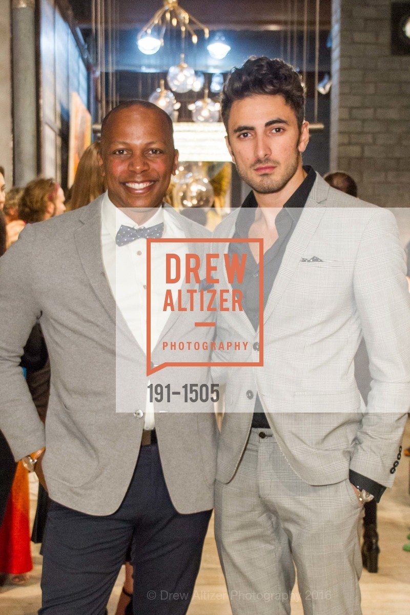 Shaun Saunders, Hamza Ben Badour, Coup D'Etat Presents the Art of Harry Siter and Peter Opheim, Coup D'Etat Showroom. 111 Rhode Island St, October 19th, 2016, Photo #191-1505 Shaun Saunders, Hamza Ben Badour, Photo #191-1505
