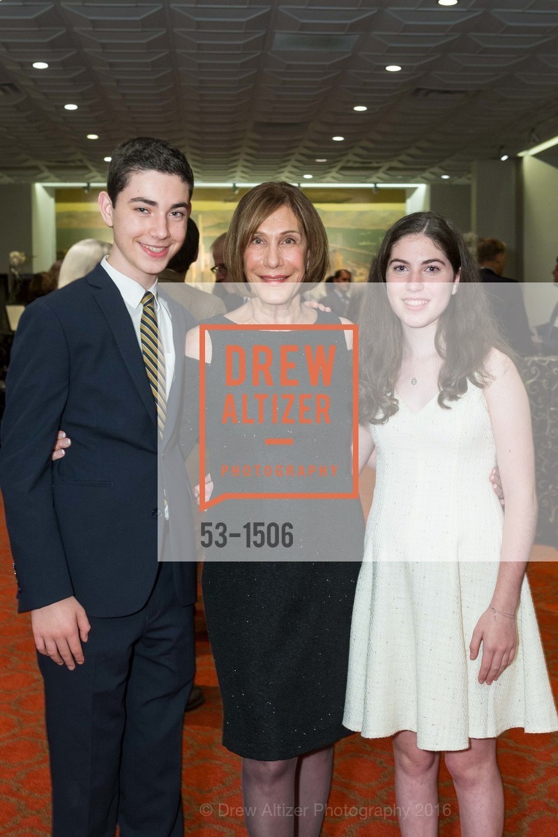 Asher Etlin, Shiela Gordon, Emmy Etlin, National Kidney Foundation's Authors VIP Cocktail Party & Dinner, Merchants Exchange Club. 465 California St, San Francisco, CA 94104, October 21st, 2016, Photo #53-1506 Asher Etlin, Shiela Gordon, Emmy Etlin, Photo #53-1506