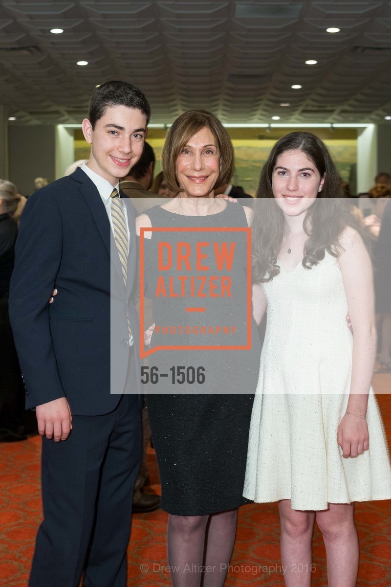 Asher Etlin, Shiela Gordon, Emmy Etlin, National Kidney Foundation's Authors VIP Cocktail Party & Dinner, Merchants Exchange Club. 465 California St, San Francisco, CA 94104, October 21st, 2016, Photo #56-1506 Asher Etlin, Shiela Gordon, Emmy Etlin, Photo #56-1506
