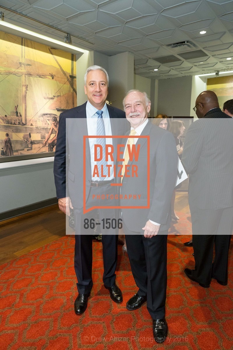 Mike Massimino, Louis Saperstein, National Kidney Foundation's Authors VIP Cocktail Party & Dinner, Merchants Exchange Club. 465 California St, San Francisco, CA 94104, October 21st, 2016, Photo #86-1506 Mike Massimino, Louis Saperstein, Photo #86-1506