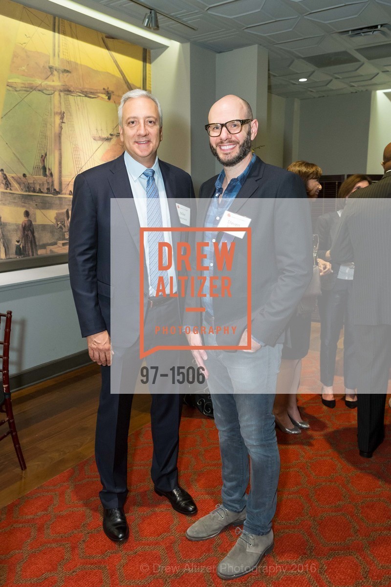 Mike Massimino, Steven Rowley, National Kidney Foundation's Authors VIP Cocktail Party & Dinner, Merchants Exchange Club. 465 California St, San Francisco, CA 94104, October 21st, 2016, Photo #97-1506 Mike Massimino, Steven Rowley, Photo #97-1506