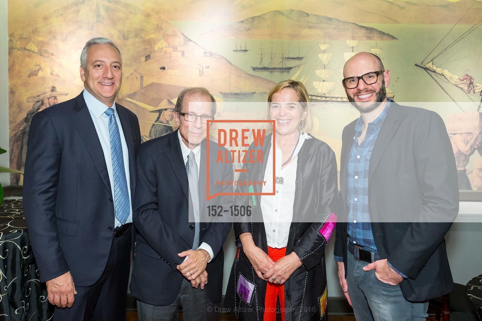 Mike Massimino, Michael Krasny, Elaine Petrocelli, Naomi Duguid, Steven Rowley, National Kidney Foundation's Authors VIP Cocktail Party & Dinner, Merchants Exchange Club. 465 California St, San Francisco, CA 94104, October 21st, 2016, Photo #152-1506 Mike Massimino, Michael Krasny, Elaine Petrocelli, Naomi Duguid, Steven Rowley, Photo #152-1506