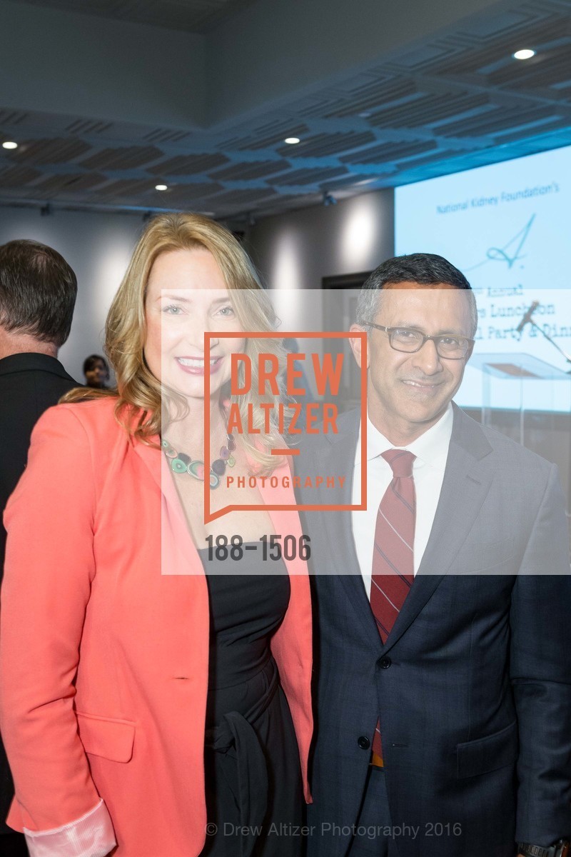Cynthia Lohr, Arvind Rajan, National Kidney Foundation's Authors VIP Cocktail Party & Dinner, Merchants Exchange Club. 465 California St, San Francisco, CA 94104, October 21st, 2016, Photo #188-1506 Cynthia Lohr, Arvind Rajan, Photo #188-1506