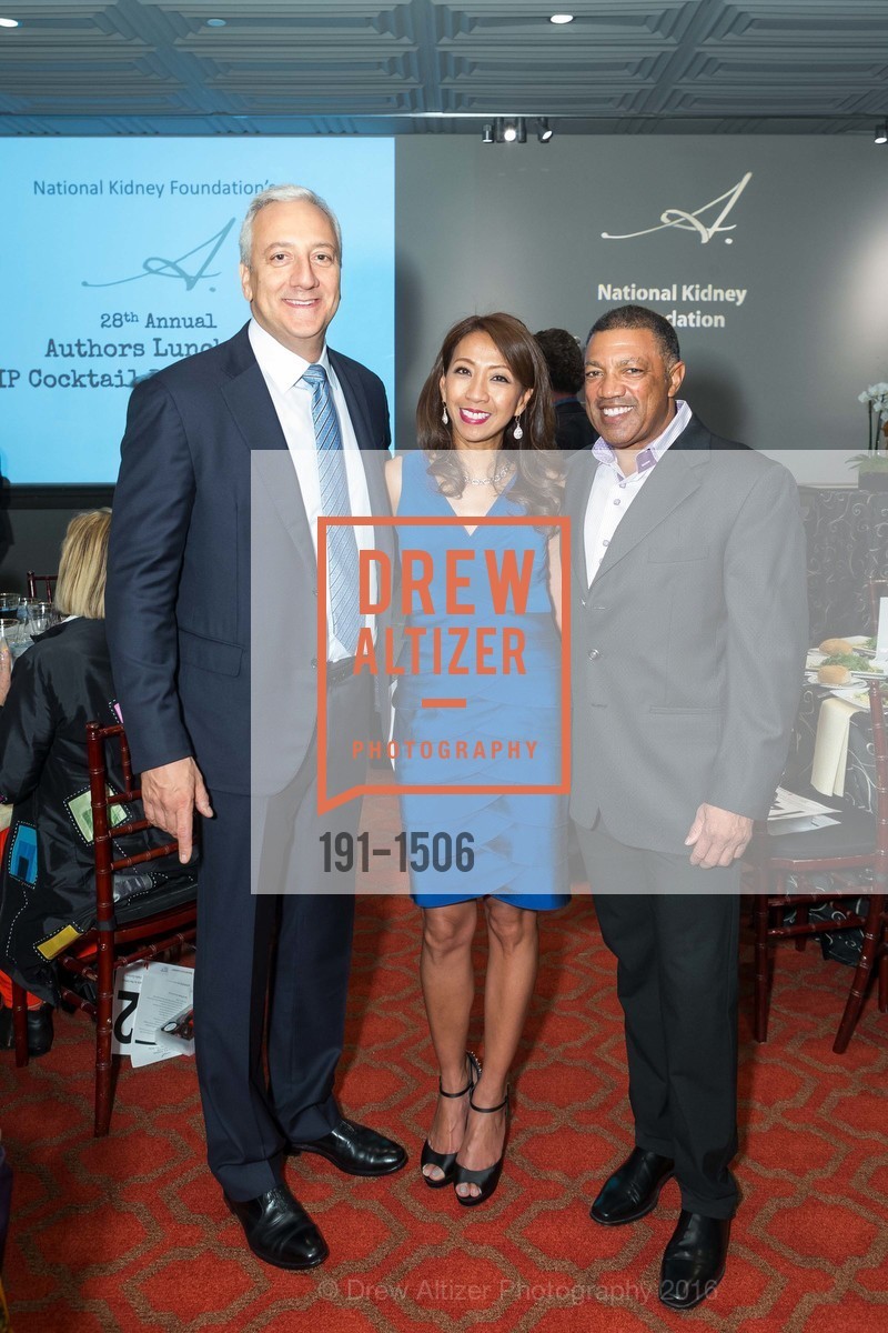 Mike Massimino, Estrella Parker, Stephen Parker, National Kidney Foundation's Authors VIP Cocktail Party & Dinner, Merchants Exchange Club. 465 California St, San Francisco, CA 94104, October 21st, 2016, Photo #191-1506 Mike Massimino, Estrella Parker, Stephen Parker, Photo #191-1506
