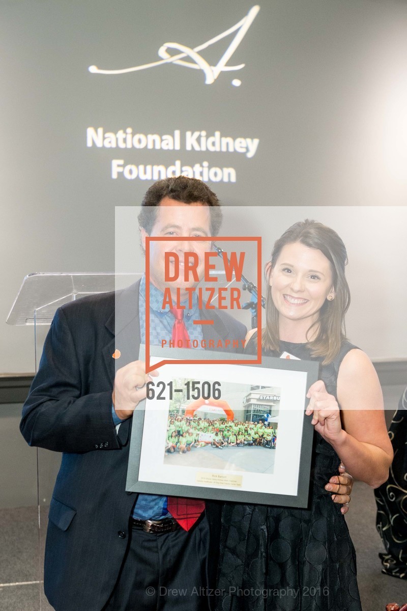 Rick Barnett, Nichole Ringer, National Kidney Foundation's Authors VIP Cocktail Party & Dinner, Merchants Exchange Club. 465 California St, San Francisco, CA 94104, October 21st, 2016, Photo #621-1506 Rick Barnett, Nichole Ringer, Photo #621-1506