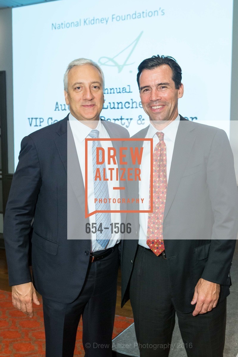 Mike Massimino, Bill Long, National Kidney Foundation's Authors VIP Cocktail Party & Dinner, Merchants Exchange Club. 465 California St, San Francisco, CA 94104, October 21st, 2016, Photo #654-1506 Mike Massimino, Bill Long, Photo #654-1506