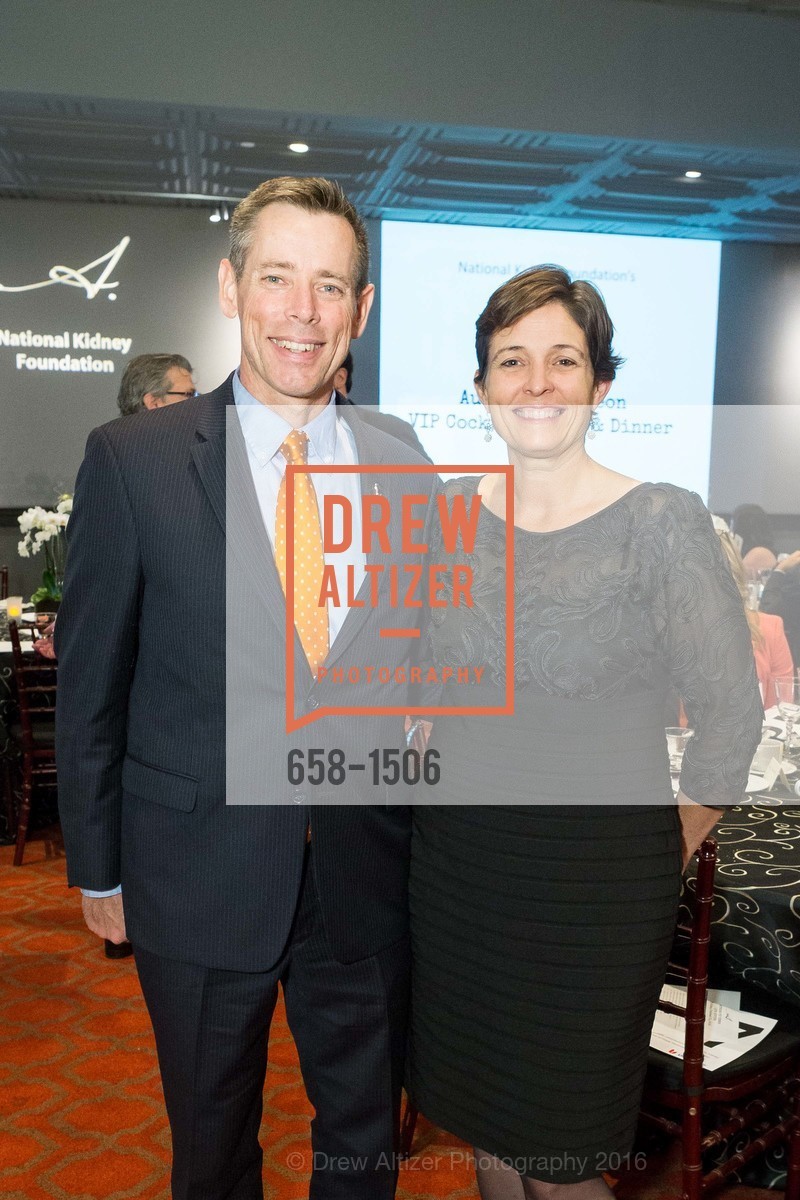 Gary Rendille, Patty McCormac, National Kidney Foundation's Authors VIP Cocktail Party & Dinner, Merchants Exchange Club. 465 California St, San Francisco, CA 94104, October 21st, 2016, Photo #658-1506 Gary Rendille, Patty McCormac, Photo #658-1506