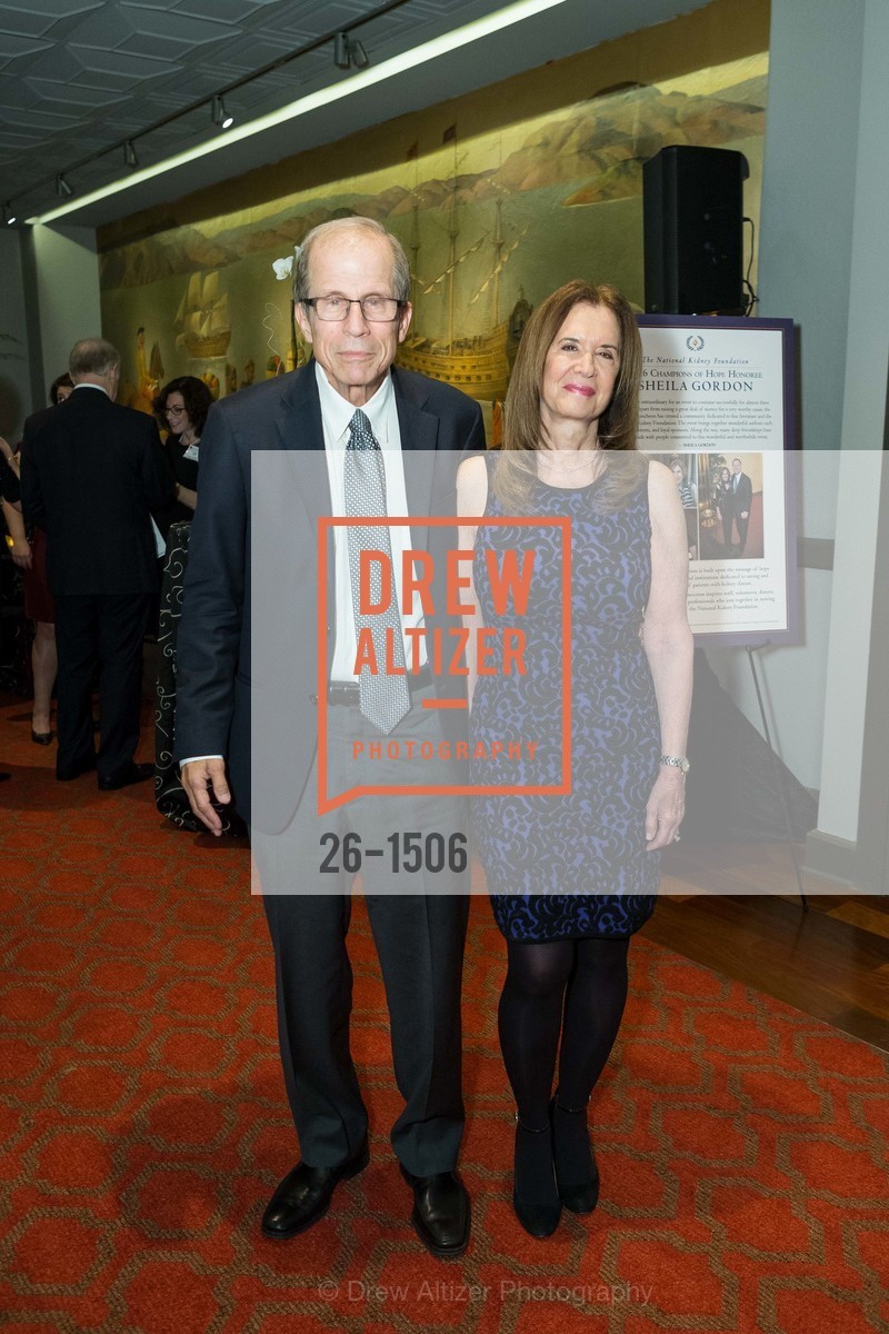 Michael Krasny, Leslie Krasny, National Kidney Foundation's Authors VIP Cocktail Party & Dinner, Merchants Exchange Club. 465 California St, San Francisco, CA 94104, Photo #26-1506 Michael Krasny, Leslie Krasny, Photo #26-1506