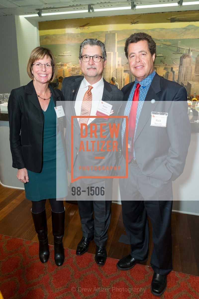 Anne Barr, Kevin Longino, Rick Barnett, National Kidney Foundation's Authors VIP Cocktail Party & Dinner, Merchants Exchange Club. 465 California St, San Francisco, CA 94104, Photo #98-1506 Anne Barr, Kevin Longino, Rick Barnett, Photo #98-1506