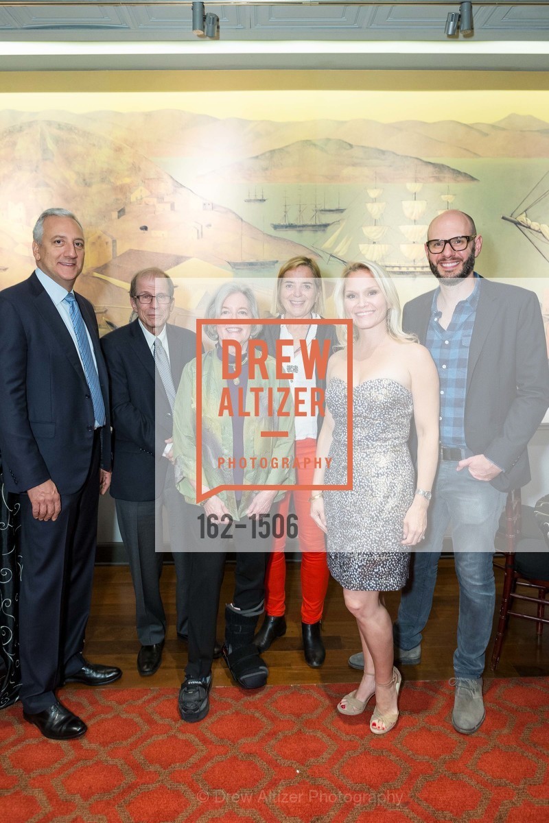 Mike Massimino, Michael Krasny, Elaine Petrocelli, Naomi Duguid, Kristen Green-Kutch, Steven Rowley, National Kidney Foundation's Authors VIP Cocktail Party & Dinner, Merchants Exchange Club. 465 California St, San Francisco, CA 94104, Photo #162-1506 Mike Massimino, Michael Krasny, Elaine Petrocelli, Naomi Duguid, Kristen Green-Kutch, Steven Rowley, Photo #162-1506