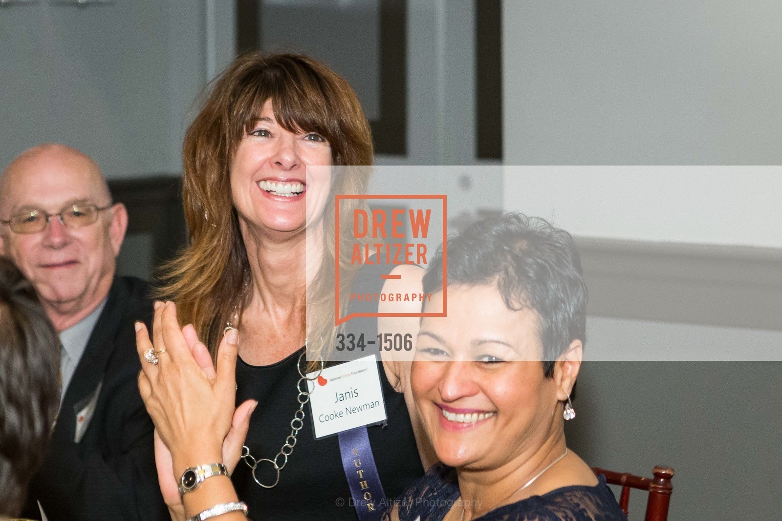 Janis Cooke Newman, National Kidney Foundation's Authors VIP Cocktail Party & Dinner, Merchants Exchange Club. 465 California St, San Francisco, CA 94104, Photo #334-1506 Janis Cooke Newman, Photo #334-1506