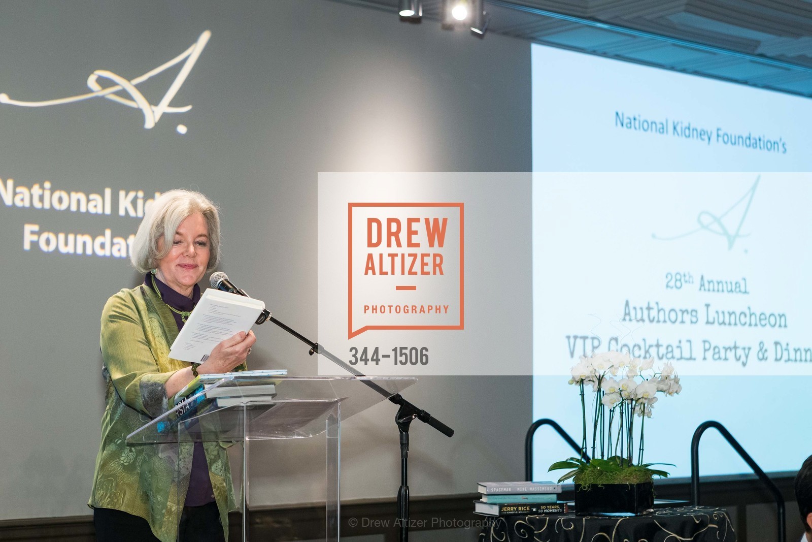 Elaine Petrocelli, National Kidney Foundation's Authors VIP Cocktail Party & Dinner, Merchants Exchange Club. 465 California St, San Francisco, CA 94104, Photo #344-1506 Elaine Petrocelli, Photo #344-1506