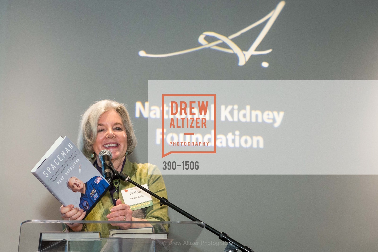 Elaine Petrocelli, National Kidney Foundation's Authors VIP Cocktail Party & Dinner, Merchants Exchange Club. 465 California St, San Francisco, CA 94104, Photo #390-1506 Elaine Petrocelli, Photo #390-1506