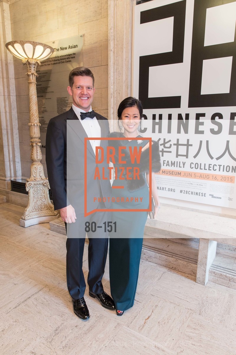Roelof Botha, Huifen Chan, Asian Art Museum 28 Chinese Opening Night Gala, Asian Art Museum. 200 Larkin St, June 2nd, 2015,Drew Altizer, Drew Altizer Photography, full-service event agency, private events, San Francisco photographer, photographer California