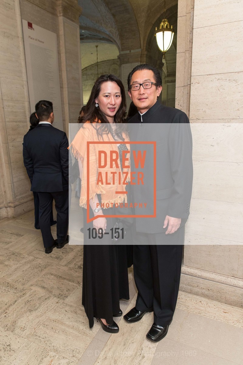 Carina Qiu, Anton Qiu, Gucci & Vogue Dinner, Asian Art Museum. Asian Art Museum, December 31st, 1969, Photo #109-151 Carina Qiu, Anton Qiu, Photo #109-151
