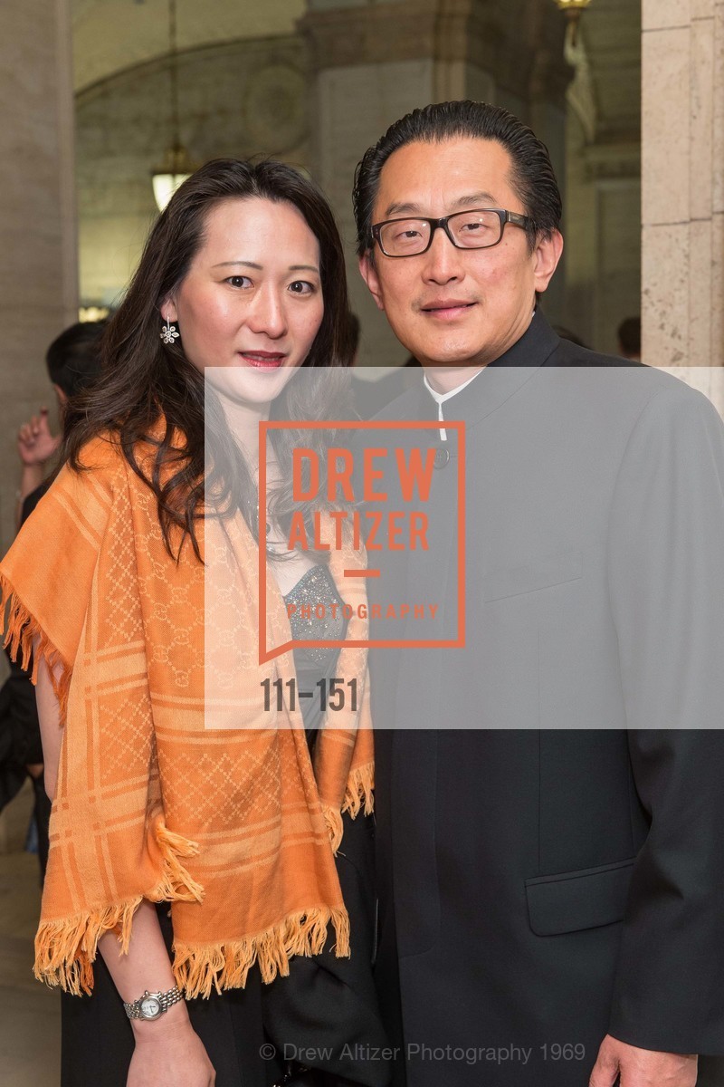 Carina Qiu, Anton Qiu, Gucci & Vogue Dinner, Asian Art Museum. Asian Art Museum, December 31st, 1969, Photo #111-151 Carina Qiu, Anton Qiu, Photo #111-151