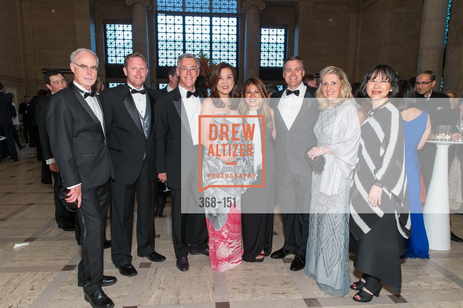 Greg Oldham, Clark Moore, Frank Ingriselli, Sung Jin Ingriselli, Lynn Moore, Michael Peterson, Shelley Peterson, Bai Park, Asian Art Museum 28 Chinese Opening Night Gala, Asian Art Museum. 200 Larkin St, June 2nd, 2015,Drew Altizer, Drew Altizer Photography, full-service agency, private events, San Francisco photographer, photographer california
