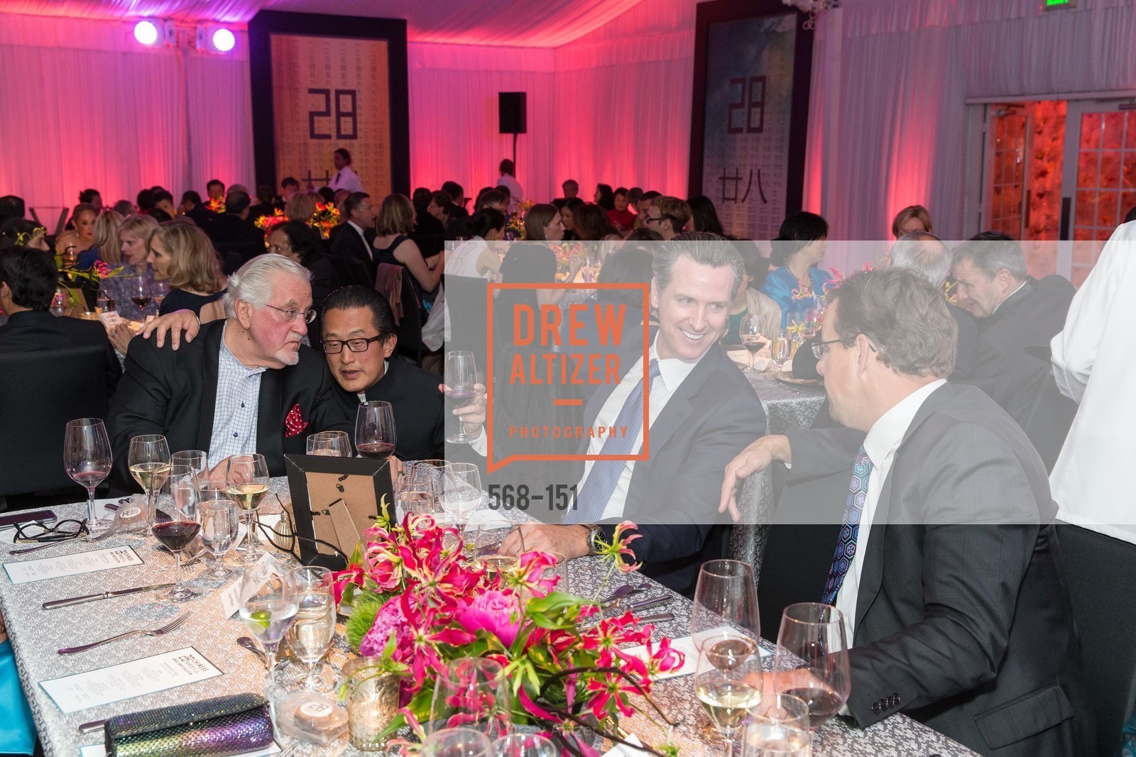 Joe Cotchett, Anton Qiu, Gavin Newsom, Asian Art Museum 28 Chinese Opening Night Gala, Asian Art Museum. 200 Larkin St, June 2nd, 2015,Drew Altizer, Drew Altizer Photography, full-service agency, private events, San Francisco photographer, photographer california