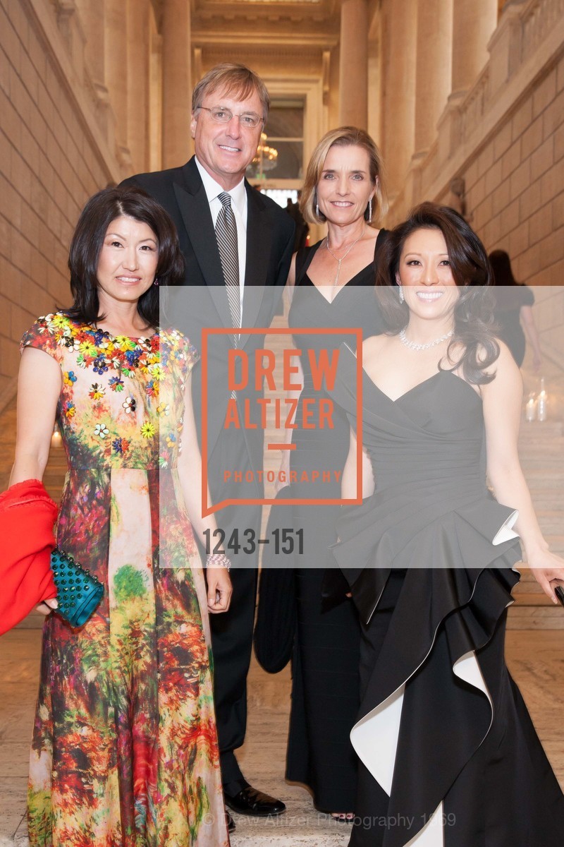 Akiko Yamazaki, Kirk Bostrom, Sue Bostrom, Cori Bates, Asian Art Museum 28 Chinese Opening Night Gala, Asian Art Museum. 200 Larkin St, June 2nd, 2015,Drew Altizer, Drew Altizer Photography, full-service agency, private events, San Francisco photographer, photographer california