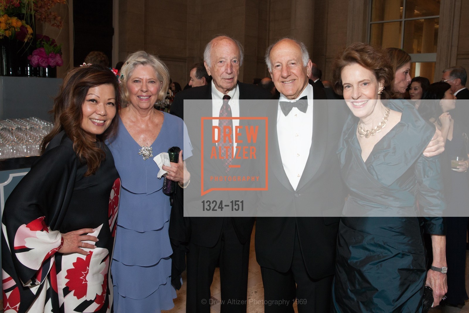 Nanci Nishimura, Sue Handleman, John Bentley, Ronald George, Barbara George, Joe Cotchett, Asian Art Museum 28 Chinese Opening Night Gala, Asian Art Museum. 200 Larkin St, June 2nd, 2015,Drew Altizer, Drew Altizer Photography, full-service agency, private events, San Francisco photographer, photographer california