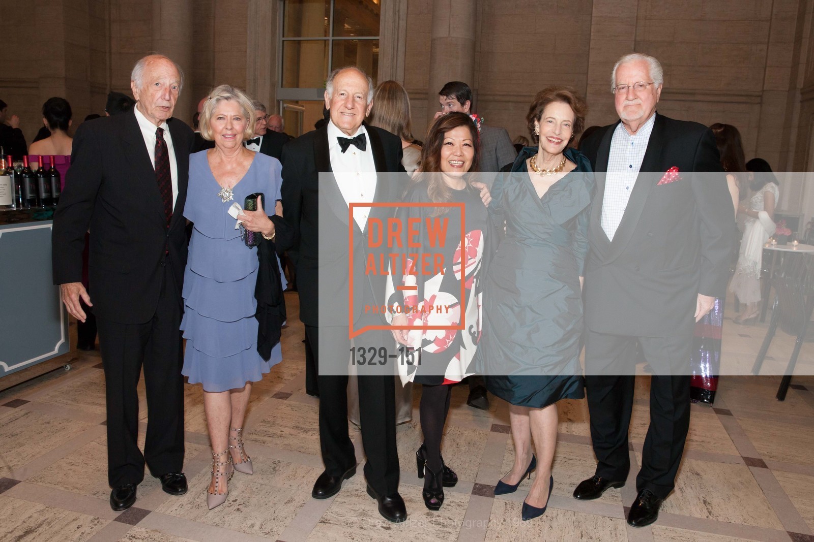 John Bentley, Sue Handleman, Ronald George, Nanci Nishimura, Barbara George, Joe Cotchett, Asian Art Museum 28 Chinese Opening Night Gala, Asian Art Museum. 200 Larkin St, June 2nd, 2015,Drew Altizer, Drew Altizer Photography, full-service agency, private events, San Francisco photographer, photographer california