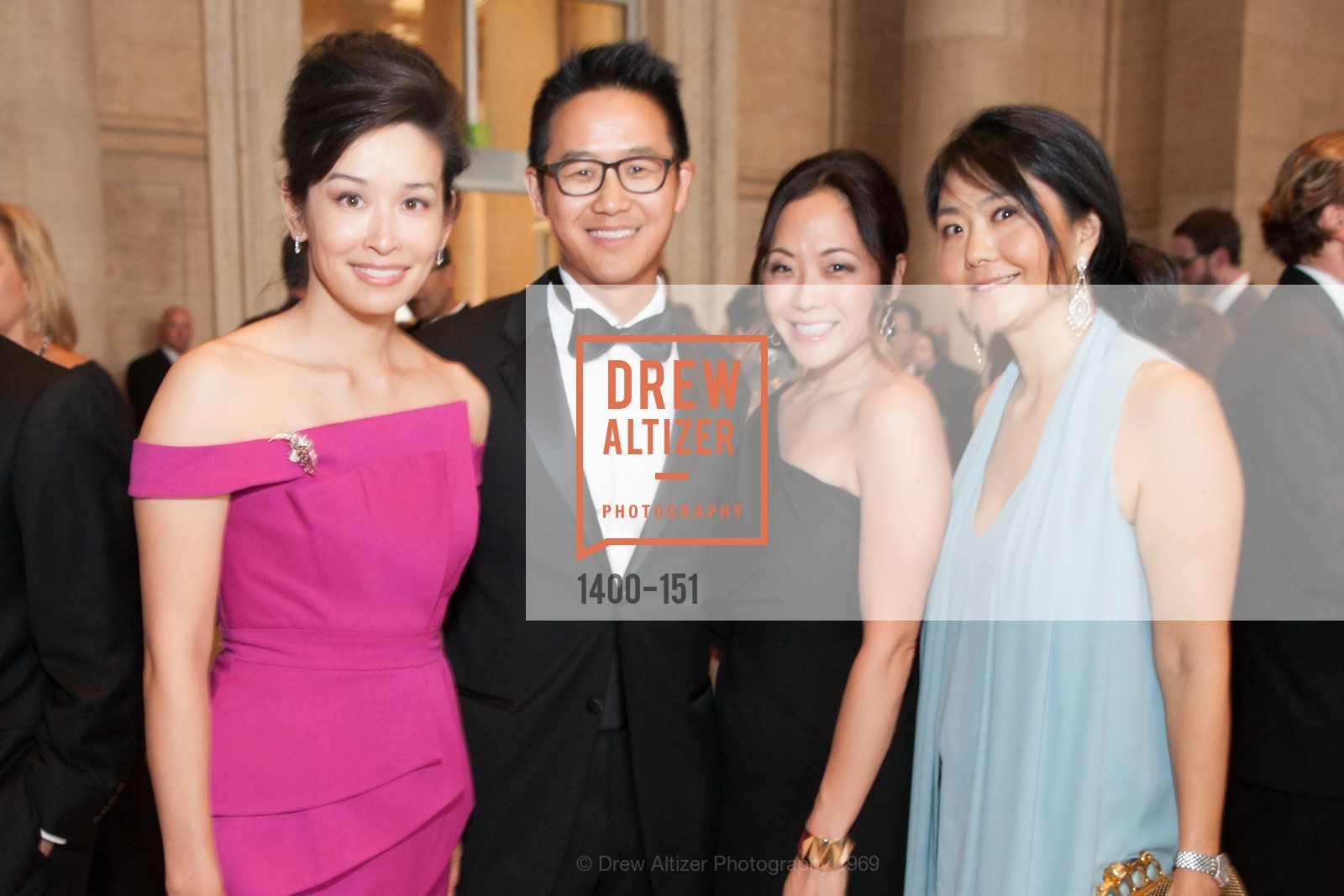 Lydia Choi, Ben Choi, Christine Kim, Susan Kim, Asian Art Museum 28 Chinese Opening Night Gala, Asian Art Museum. 200 Larkin St, June 2nd, 2015,Drew Altizer, Drew Altizer Photography, full-service agency, private events, San Francisco photographer, photographer california