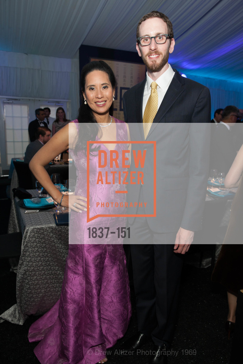 Lorna Ho Randlett, Supervisor Scott Wiener, Gucci & Vogue Dinner, Asian Art Museum. Asian Art Museum, . 200 Larkin St, December 31st, 1969, Photo #1837-151 Lorna Ho Randlett, Supervisor Scott Wiener, Photo #1837-151